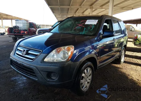 2005 Honda Cr-V Ex из США, поврежденный, VIN JHLRD78805C050226
